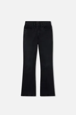 soft tech good kick flare jeans