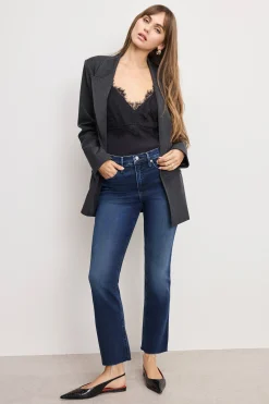 soft tech good kick flare jeans