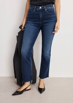 soft tech good kick flare jeans