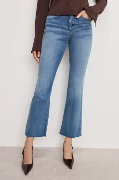 soft tech good kick flare jeans