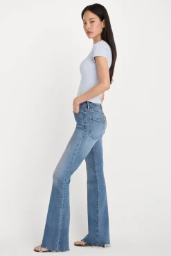 soft tech good legs flare jeans