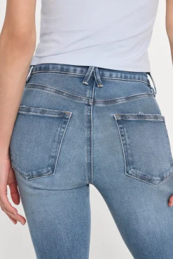 soft tech good legs flare jeans