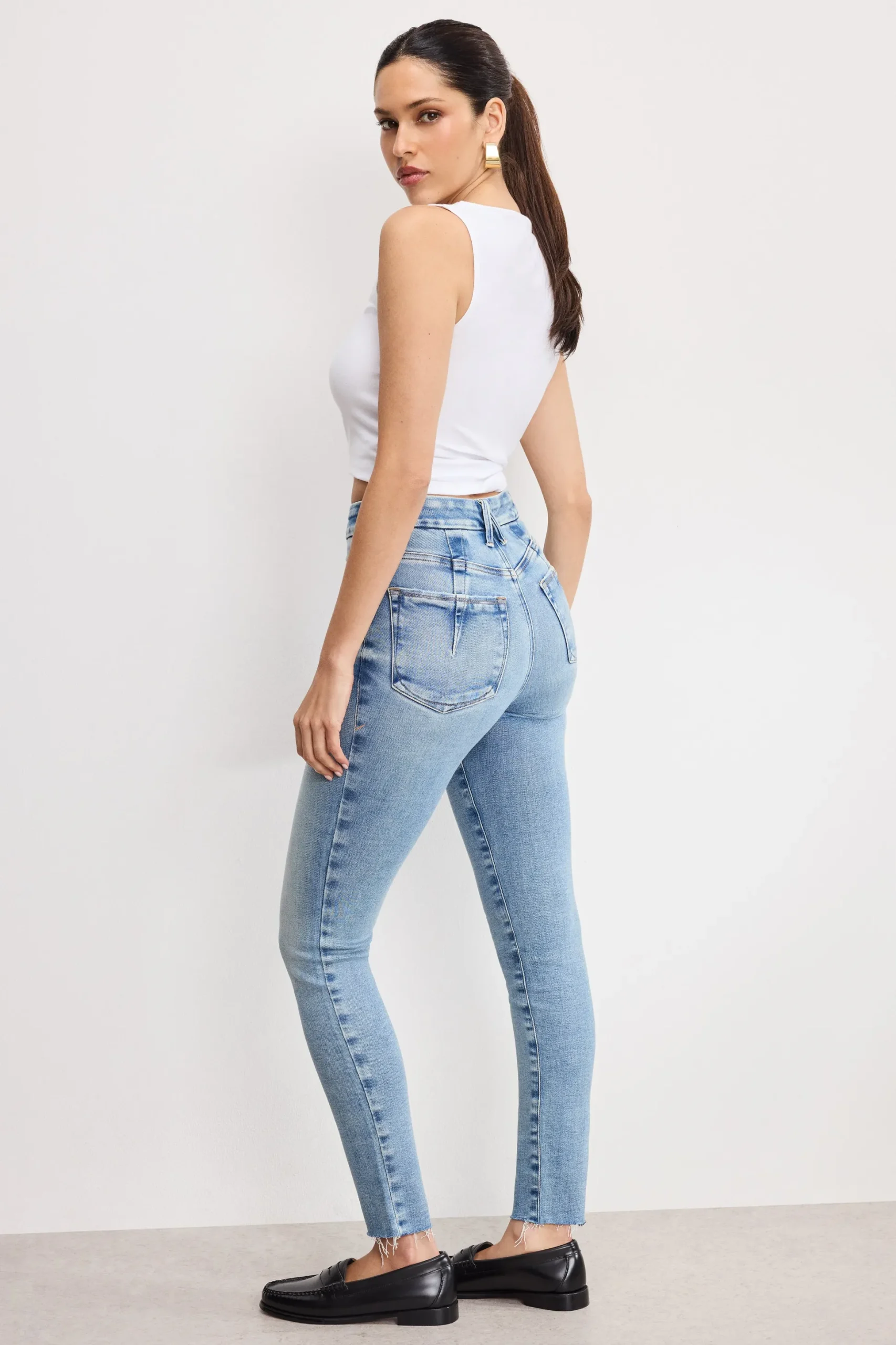 soft tech good legs skinny jeans