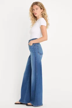 soft tech good petite palazzo jeans