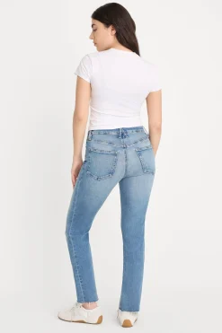 soft tech good petite straight jeans