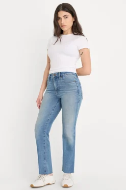 soft tech good petite straight jeans