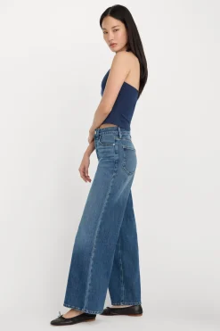 soft tech good waist palazzo ankle jeans