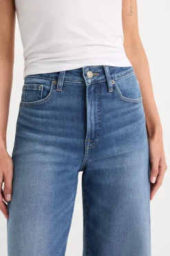 soft tech good waist palazzo ankle jeans