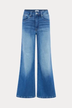 soft tech good waist palazzo ankle jeans
