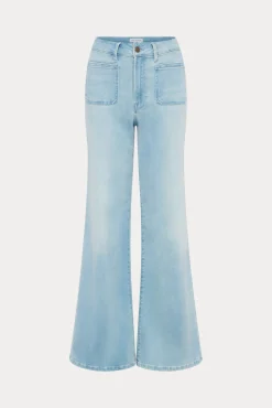 soft tech good waist palazzo jeans