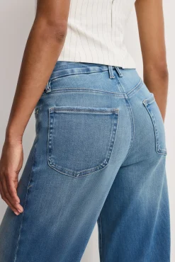 soft tech good waist palazzo jeans