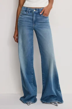 soft tech good waist palazzo jeans