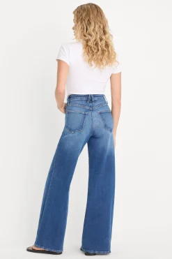 soft tech good waist palazzo jeans