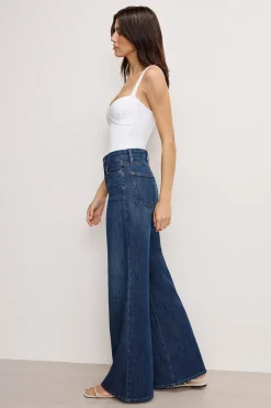soft tech good waist palazzo jeans