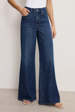 soft tech good waist palazzo jeans