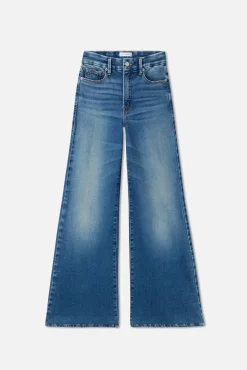 soft tech good waist palazzo jeans