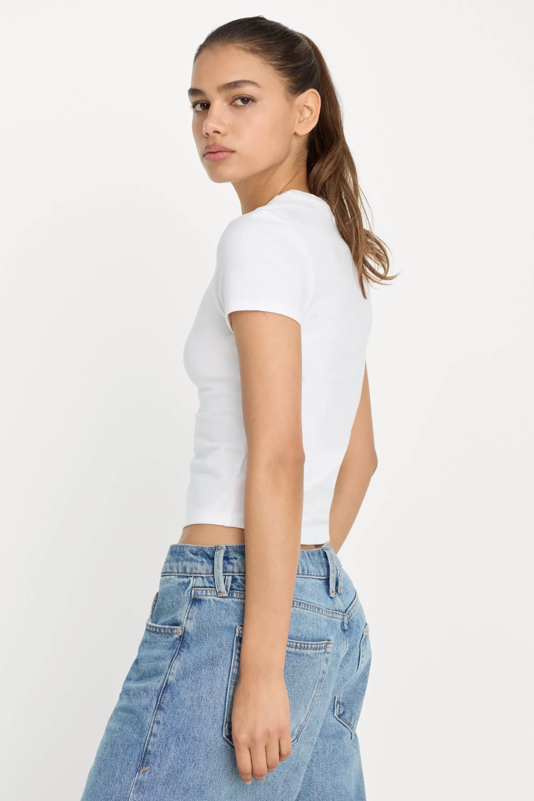 super stretch baby tee