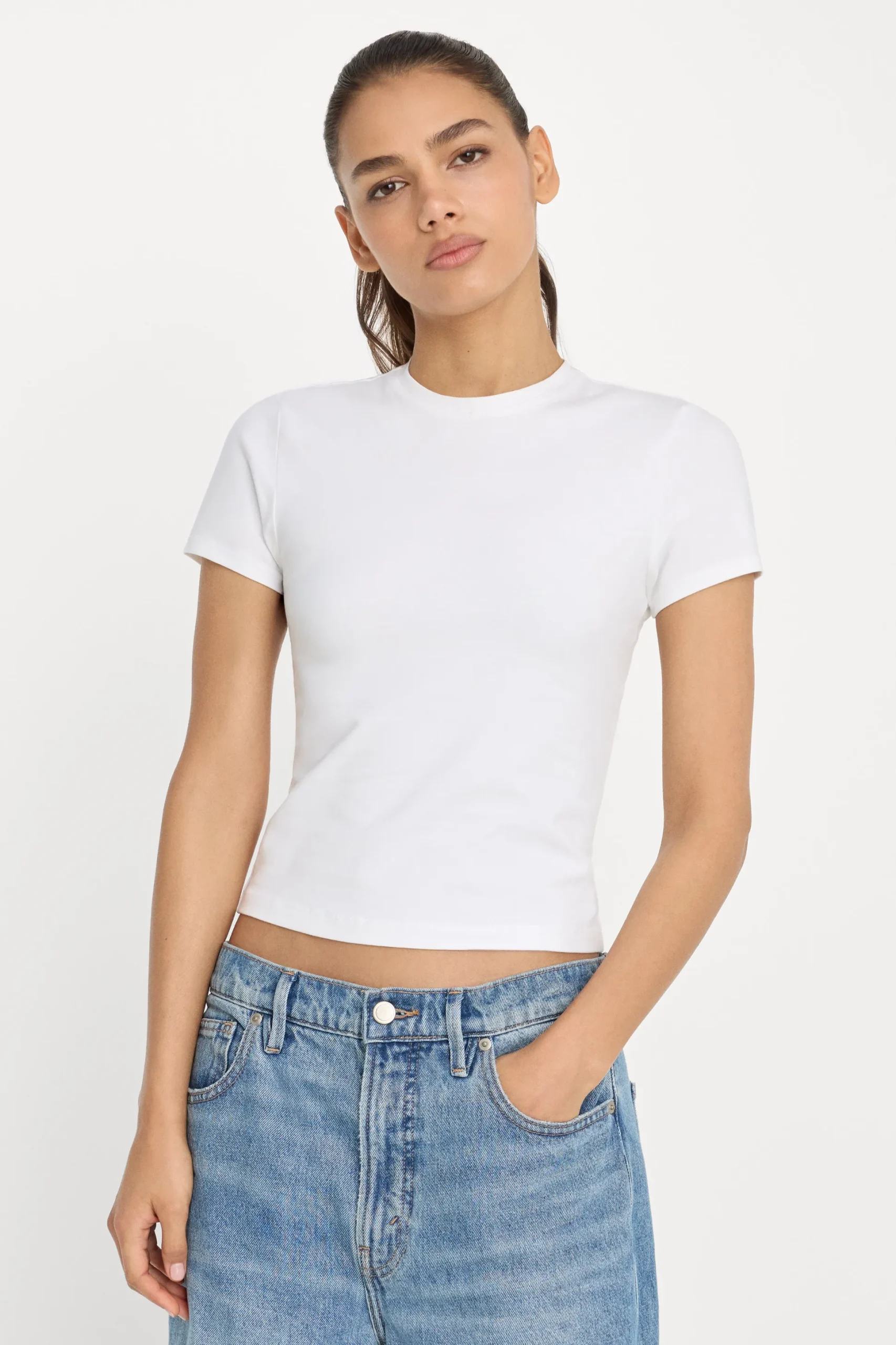 super stretch baby tee