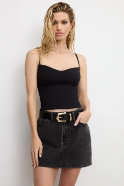 super stretch jersey bustier