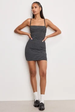 super stretch jersey cami mini dress