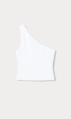 super stretch one shoulder tank