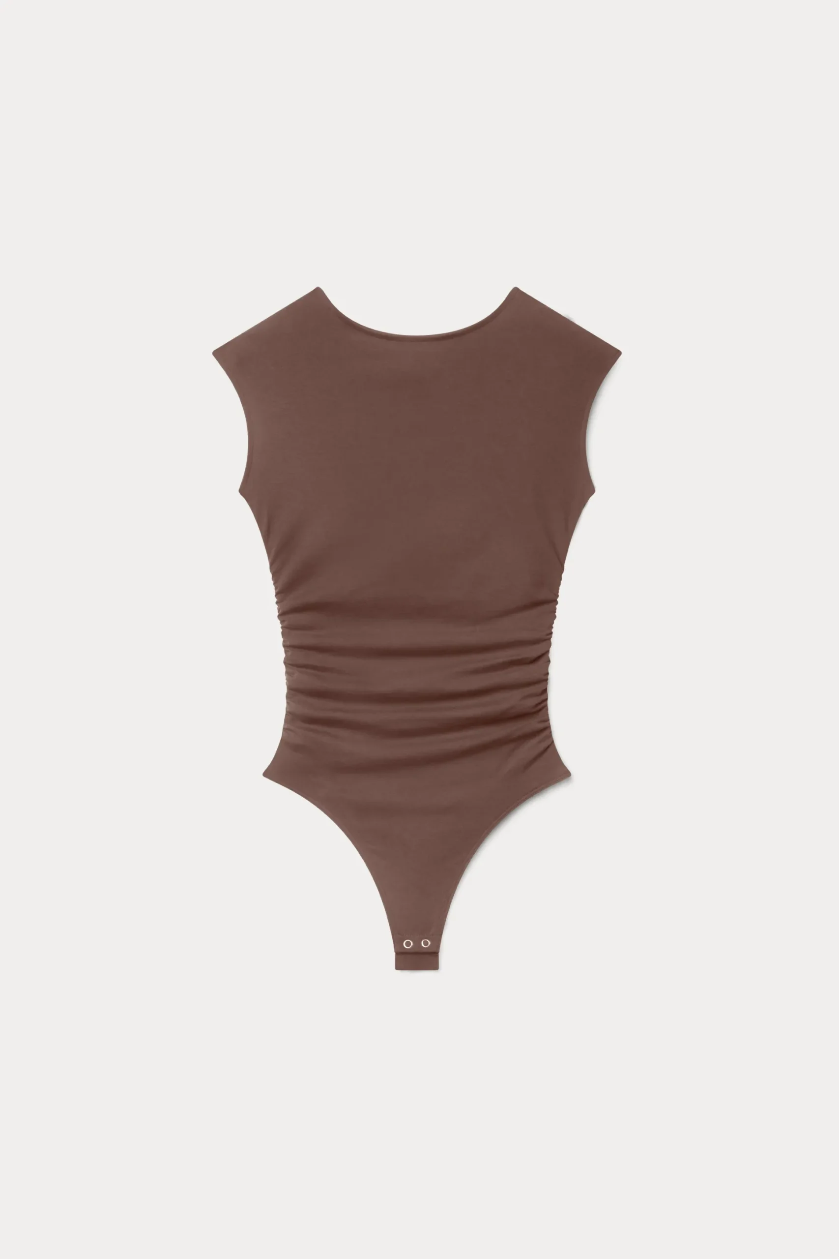 super stretch open back body suit