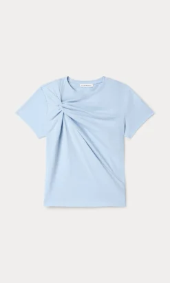super stretch twist tee