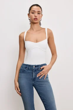 sweetheart sculpting tank bodysuit