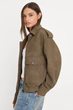 the better than leather bomber