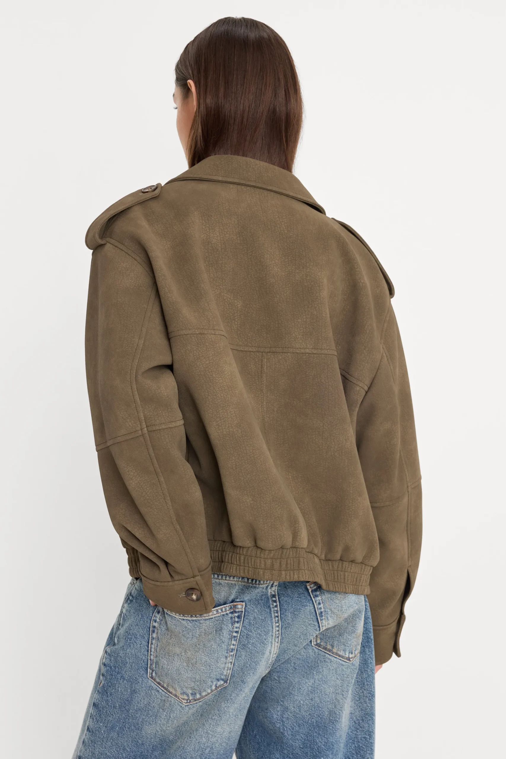 the better than leather bomber