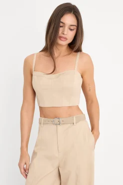 the bustier top