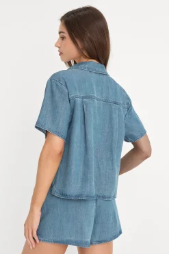 the denim camp shirt