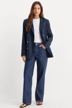 the double breasted blazer