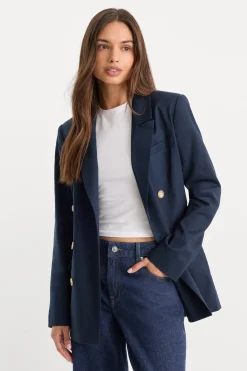 the double breasted blazer