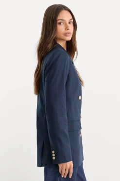 the double breasted blazer