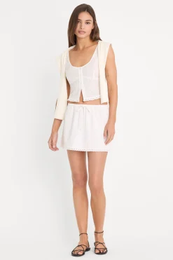 the eyelet skirt
