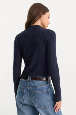 the ladder rib cardigan