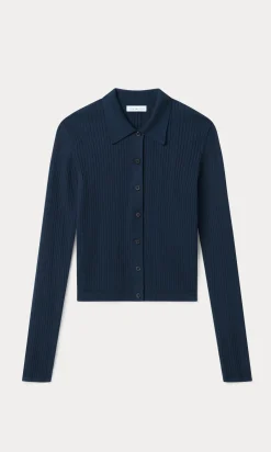 the ladder rib cardigan