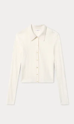 the ladder rib cardigan