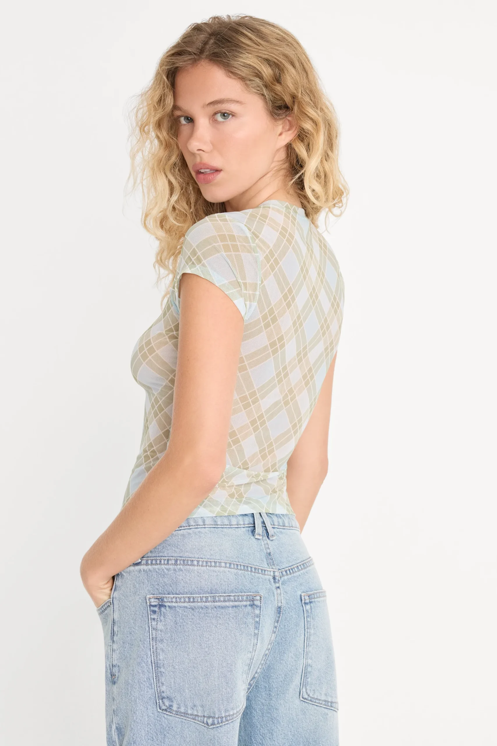 the mesh baby tee