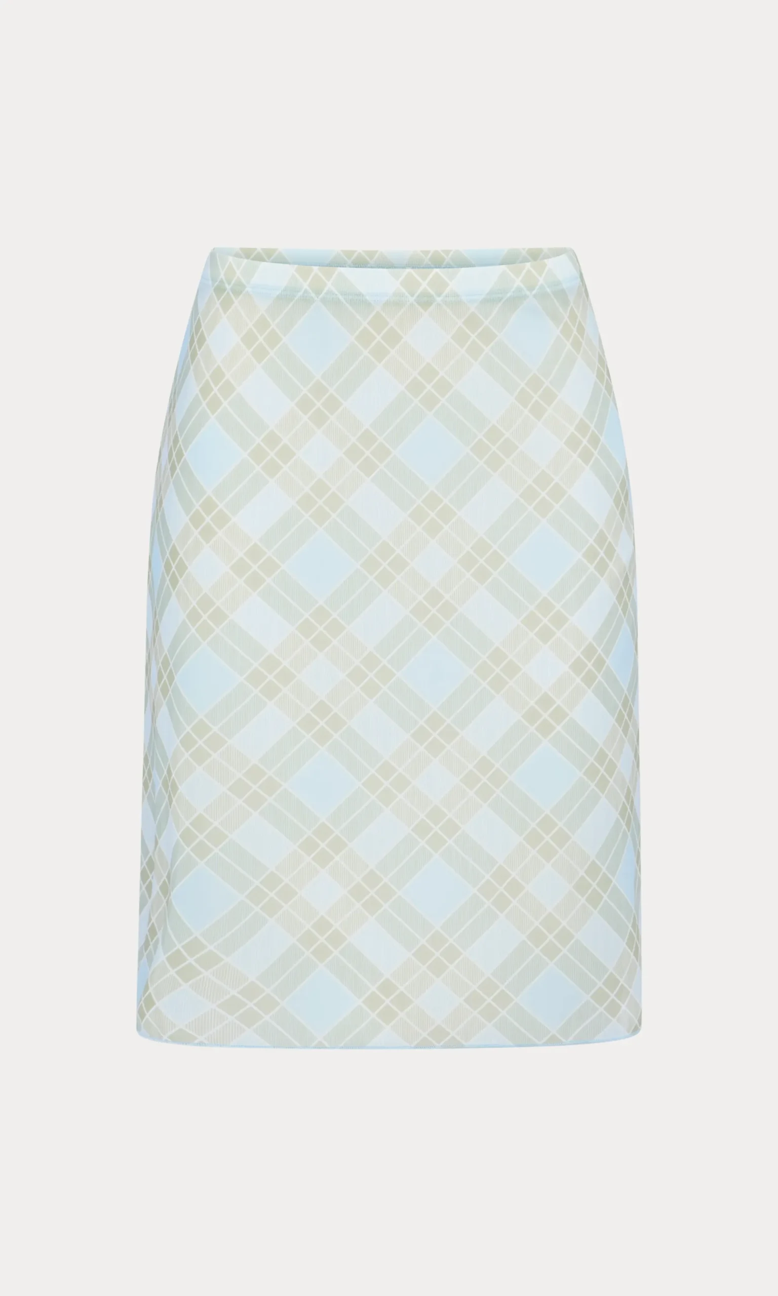 the mesh midi skirt