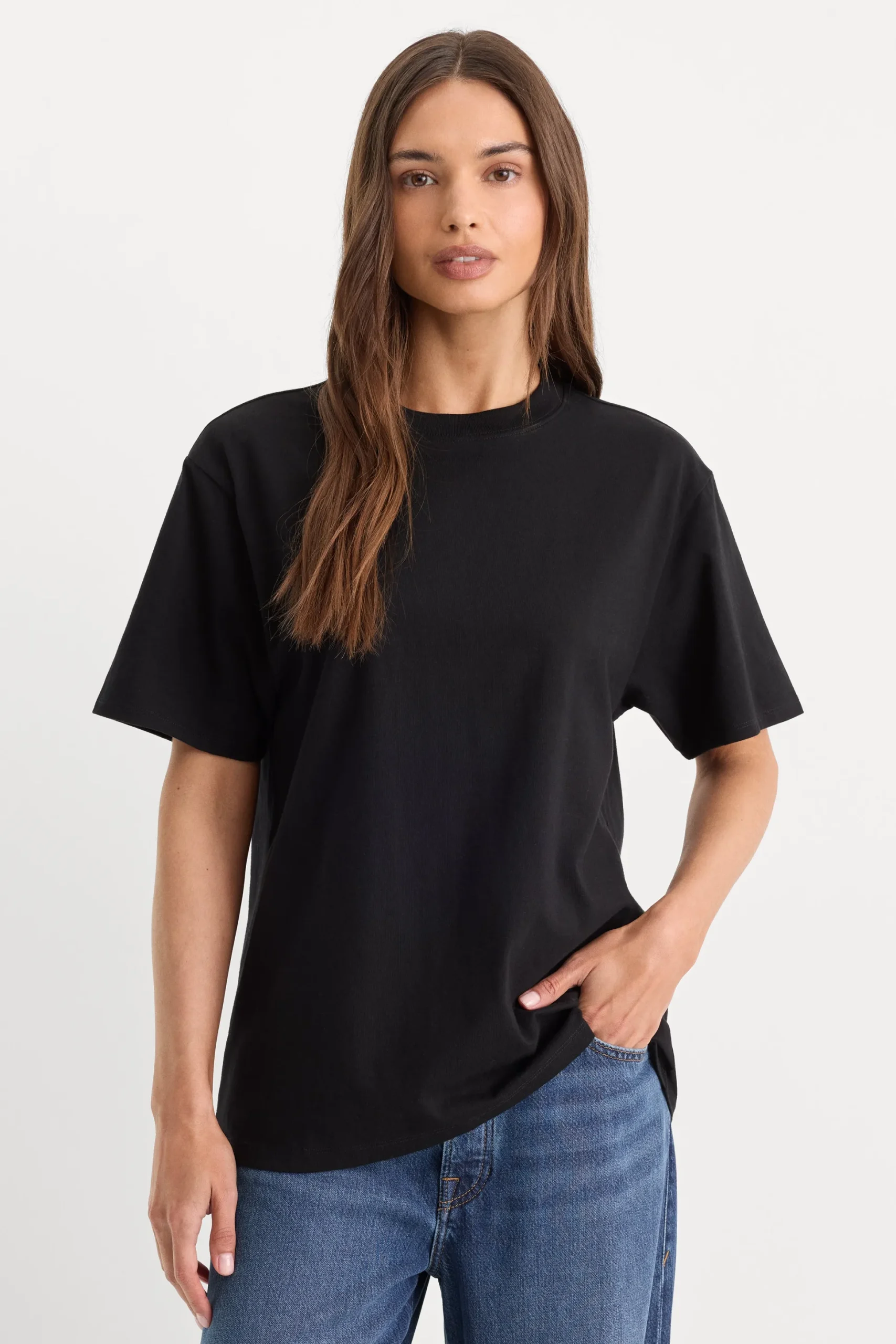 the oversized tee