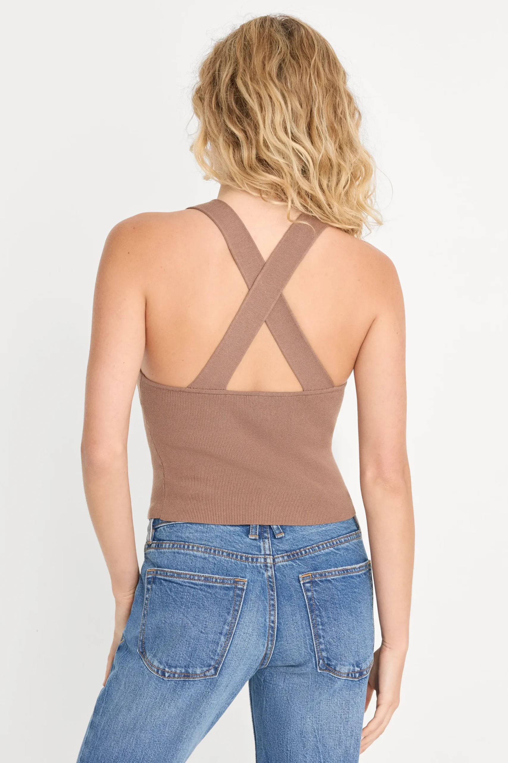 the rib strappy tank