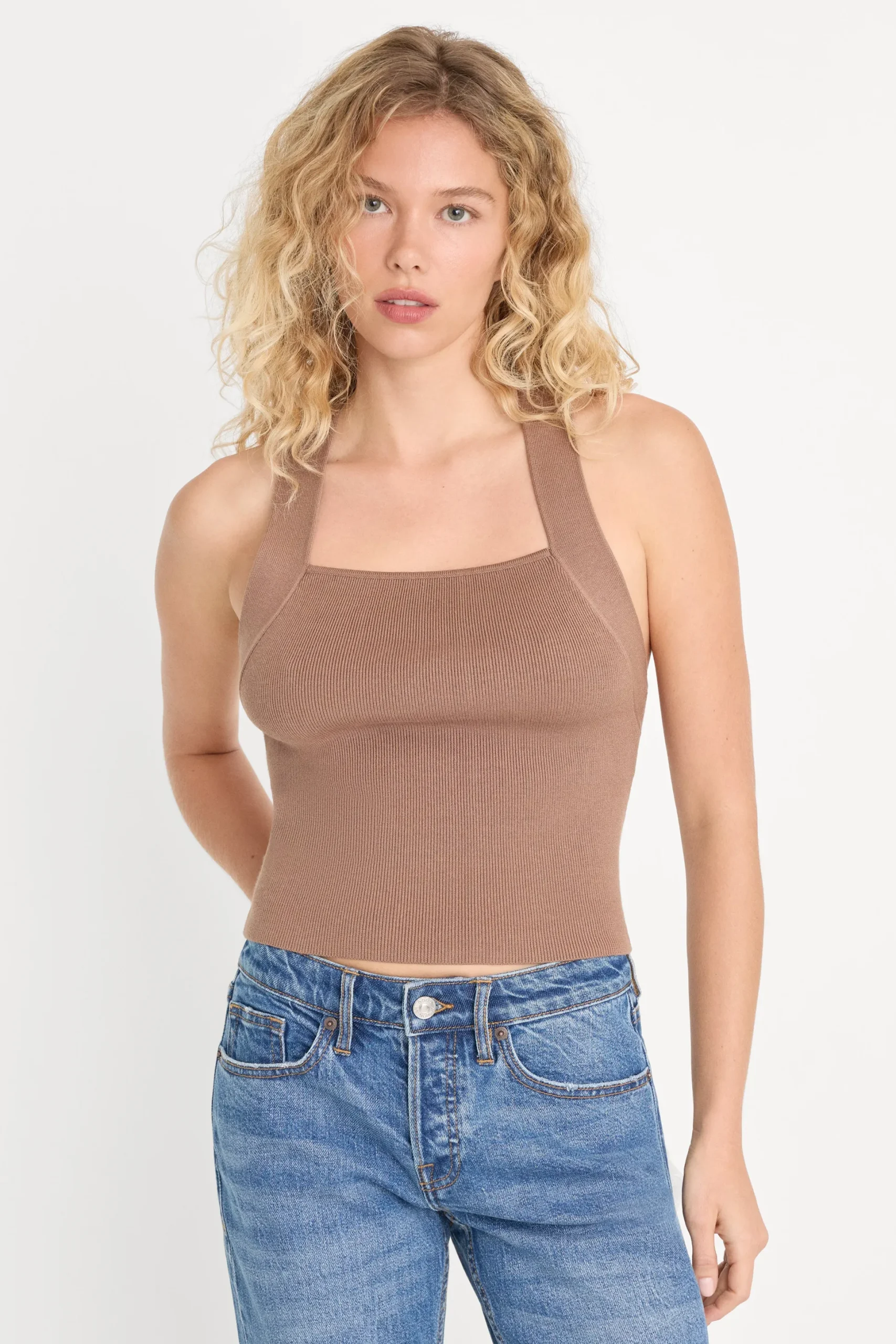 the rib strappy tank
