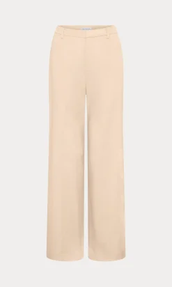 the seamed wide leg trouser