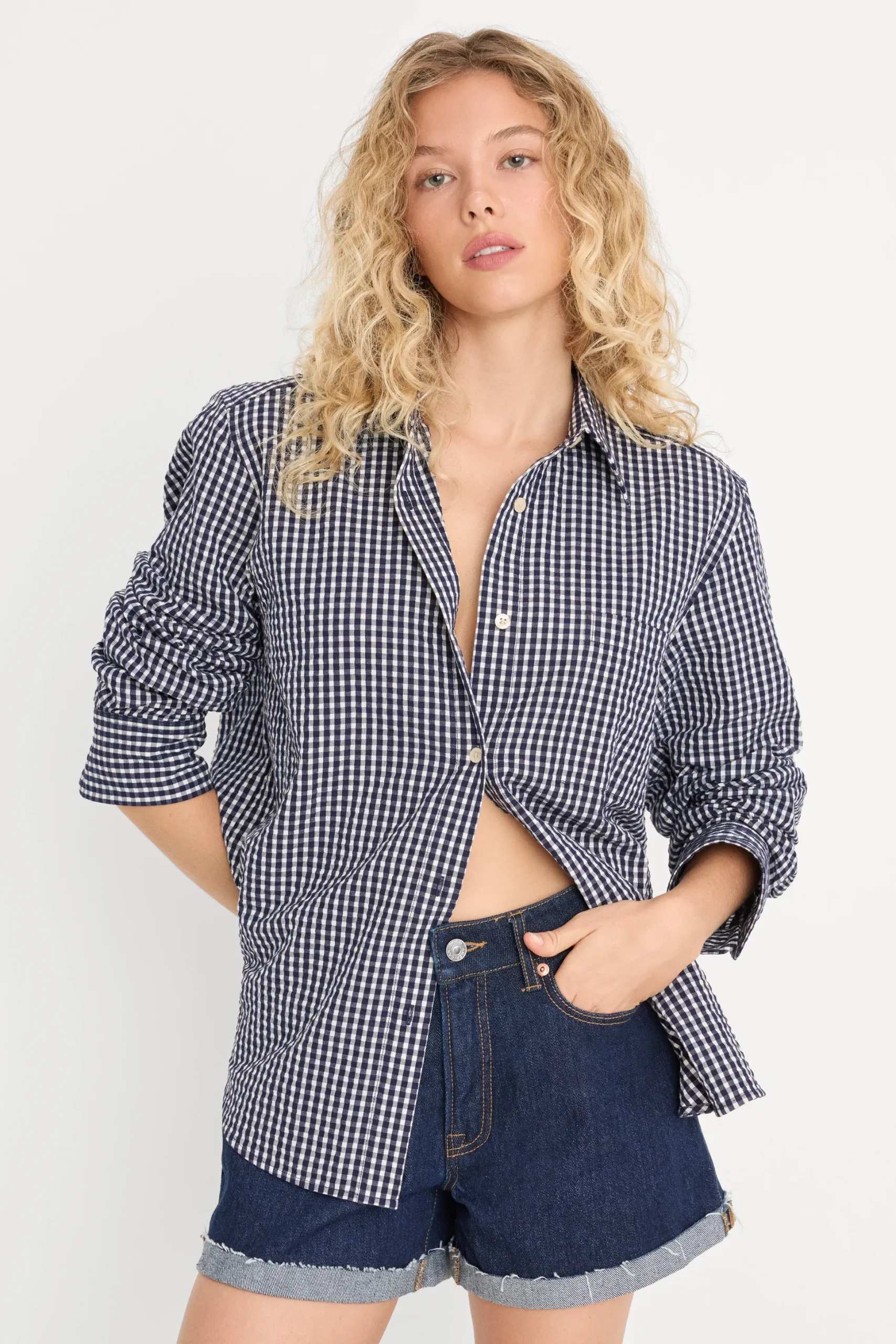 the seersucker shirt
