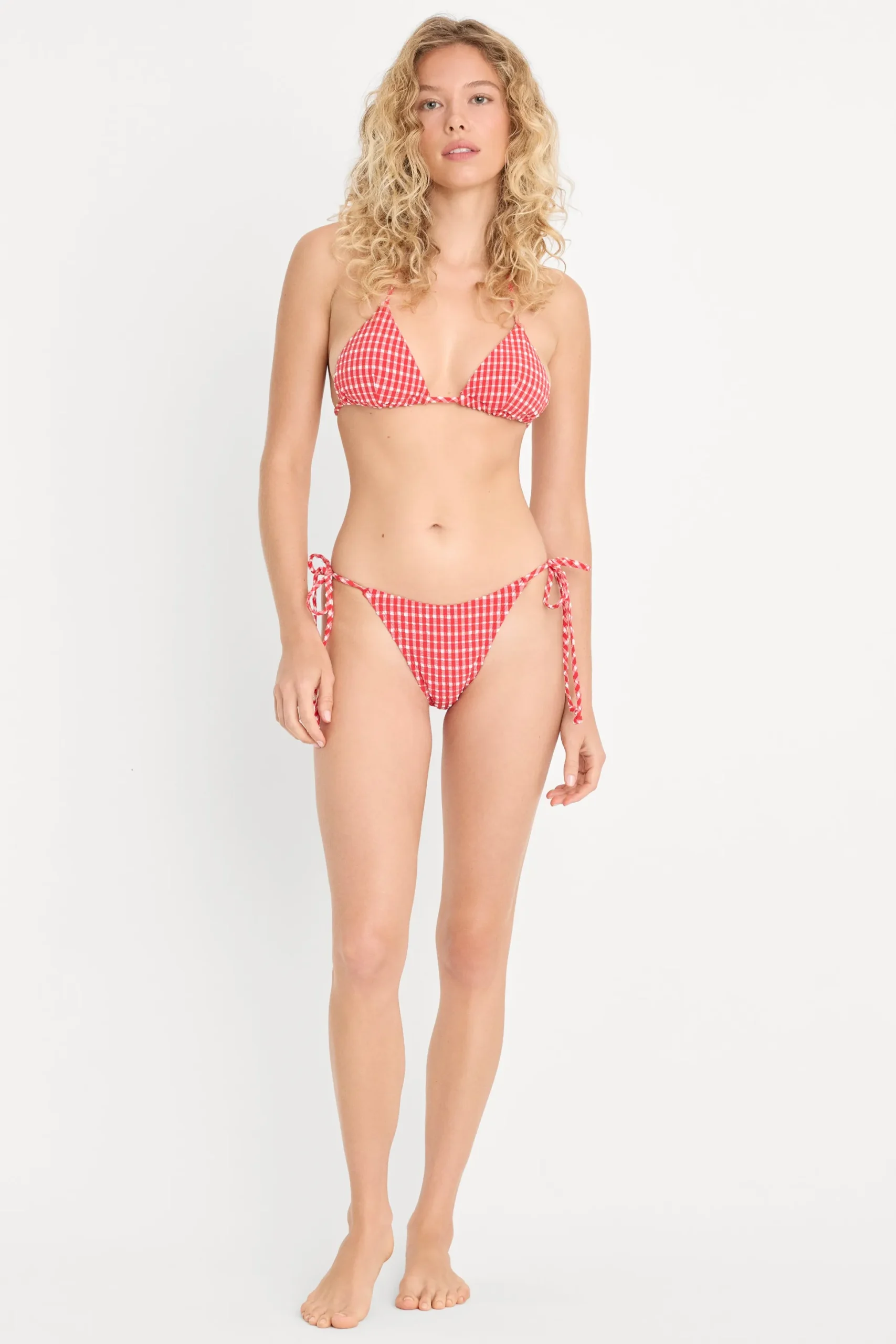 the string bikini top