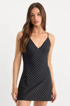 the weightless sculpting mini dress