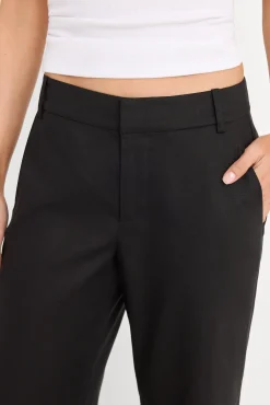 the wide leg linen trouser