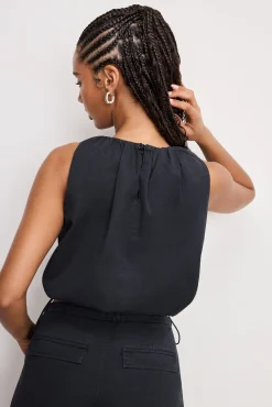 twill parachute bubble top
